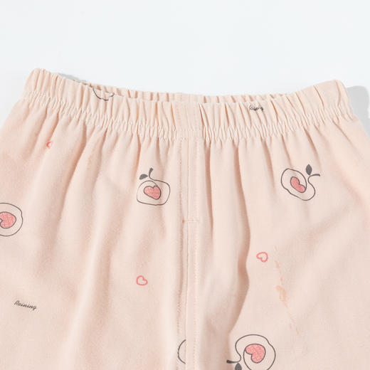 2025年贝贝怡儿童睡衣女童长袖套装春秋新款小童家居服柔软高弹宽松打底可外穿ZB3ET008 商品图9