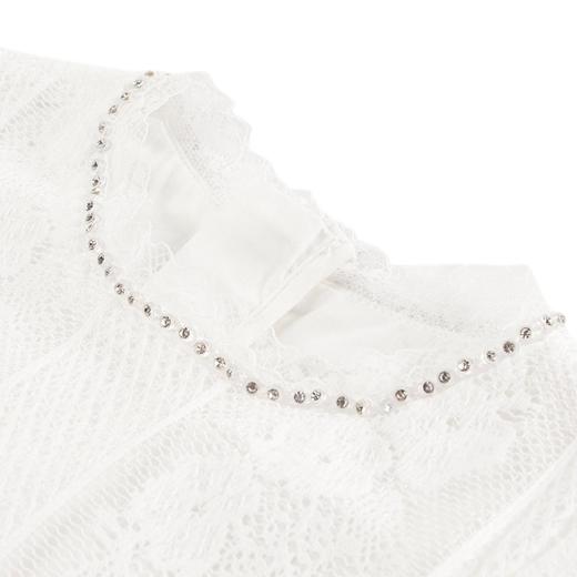 【辛巴娜娜】simbanana超洋气法式蕾丝春秋装中小童裙高级感公主裙子小香风 商品图3