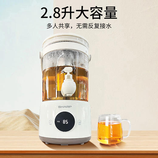 夏普多功能电热壶KP-WT30L-W 商品图2
