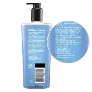 阿迪达斯（adidas）沐浴露男士专用洗发洁面三合一热情600ml薄荷香游泳除氯持久留香 商品图3