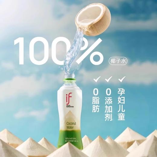 IF椰子水 nfc泰国生榨新鲜天然椰子汁 350ml 商品图1