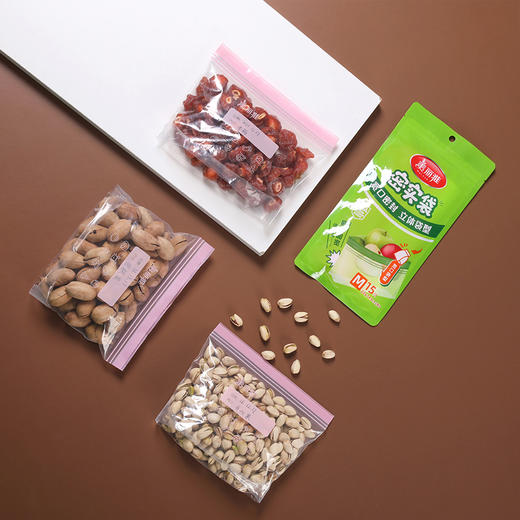 【批发】美丽雅彩唇双封口密实袋22*14.5cm立体袋 15只/袋 商品图8