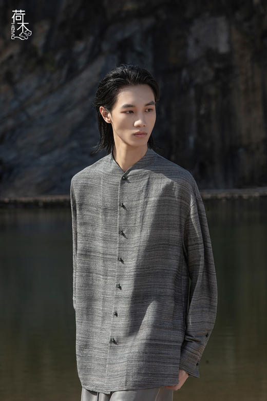 荷木HEMU丨[MEN]织拙·短上衣 商品图4