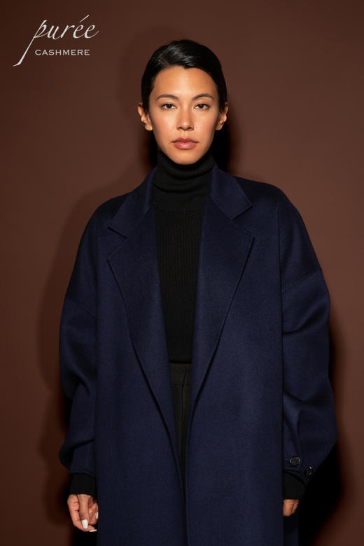 #0829「LONDON COAT」100% CASHMERE 伦敦长大衣*男女同款 商品图4