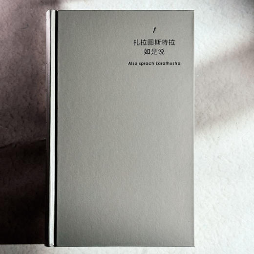 扎拉图斯特拉如是说 尼采全集 注疏版 函套精装版 娄林译 西方现代哲学 商品图4