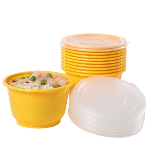【批发】美丽雅方便餐盒500ML圆型餐盒(10个入) 商品图8