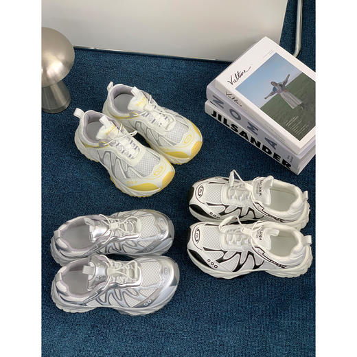 【YW】无忧购新款厚底网面老爹鞋运动鞋MIS-5131（截单后3-5天发货） 商品图3