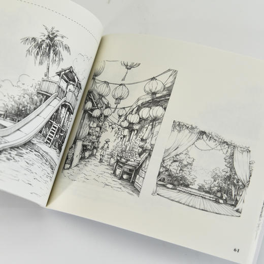 四季心情 时光节气解压涂色书 基础学画画涂鸦涂色书 成人儿童静心减压娱乐工具书 手绘插画手账配色入门 商品图4