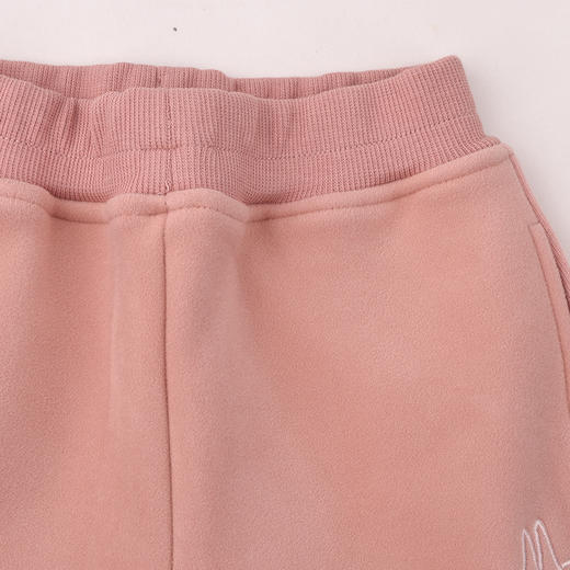 棉果果秋季新品女童盐粉色防风长裤M322200425420 商品图2
