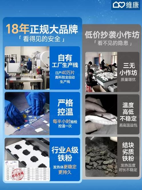 维康叶黄素蒸汽眼罩   发热缓解眼疲劳热敷学生遮光助眠眼干涩贴3.157 商品图4