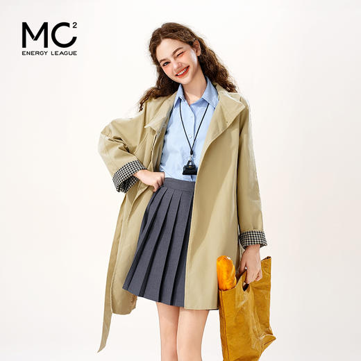 女装立领袖口拼接外套F5212005 商品图2