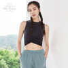 【清仓打包促】慕柏郦瑜伽服短款紧身背心韩国冰丝专业跑步透气吸湿速干上衣1369不可插胸垫 商品缩略图4