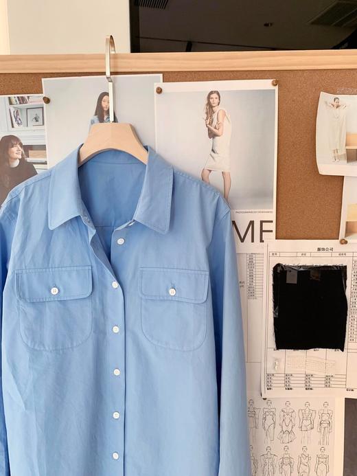 【高品质私服】【IC全棉府绸长袖衬衫】柔滑洁净，亲肤舒适，质朴雅韵，手感柔软舒适G1310-CC【无标出货 介意慎拍】 商品图9