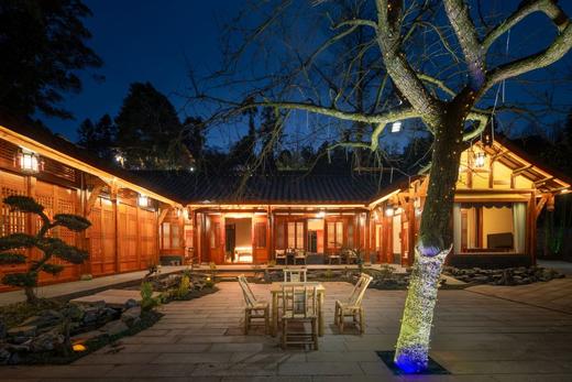 【都江堰·578号院】6房温泉私汤/泳池院子，可单房预定，独栋树屋，儿童乐园，临溪qyj 商品图1