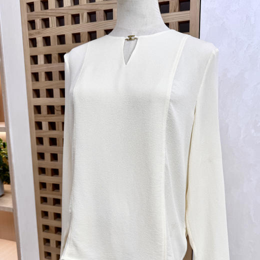 火桐hooton 重磅32姆米鬼绉金扣上衣GD80523 商品图0