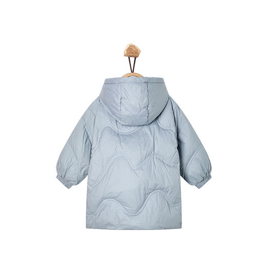 【辛巴娜娜】simbanana【大童】女童新款纯色中大童羽绒服宝宝保暖连帽外套 商品图1