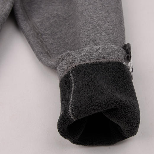 棉果果秋季新品女童岩灰色复合绒打底裤M322206425441 商品图2