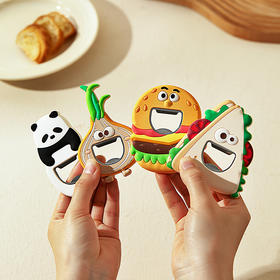 摩登主妇冰箱贴家用磁吸开瓶器起瓶器啤酒开瓶盖神器创意酒瓶起子