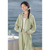 鹿向南「云窗绿影」绿色背心L52928DD 商品缩略图0