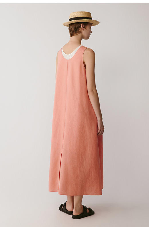 【高品质私服】【IC亚麻平纹两件套连衣裙】搭配低饱和哑光质感，营造松弛慵懒氛围，营造出利落又适宜的春夏氛围G1470-CC【无标出货 介意慎拍】 商品图10