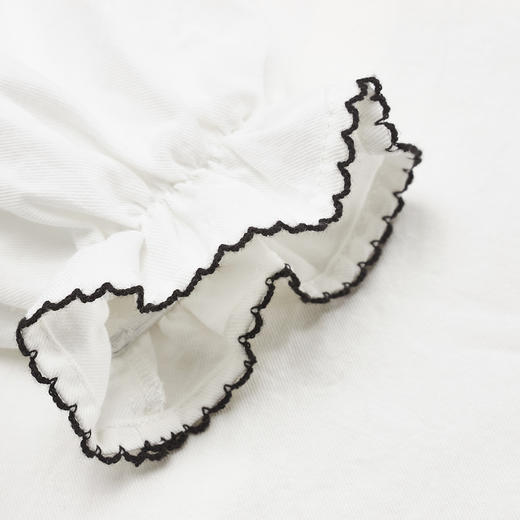 【辛巴娜娜】simbanana童装女童衬衫可爱上衣娃娃衫春秋新款宝宝小儿童纯棉衬衣 商品图3