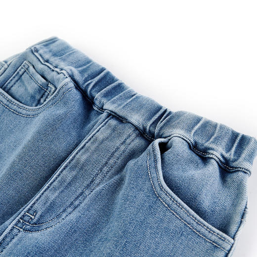 【辛巴娜娜】simbanana【大童】秋冬季儿童牛仔裤洋气时髦新款女童长裤休闲 商品图2