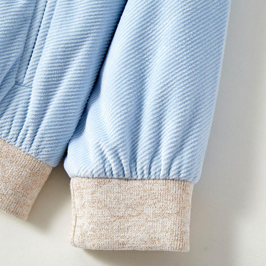 【辛巴娜娜】simbanana女童蓝色棒球服新款宝宝洋气开衫儿童甜美外套 商品图3