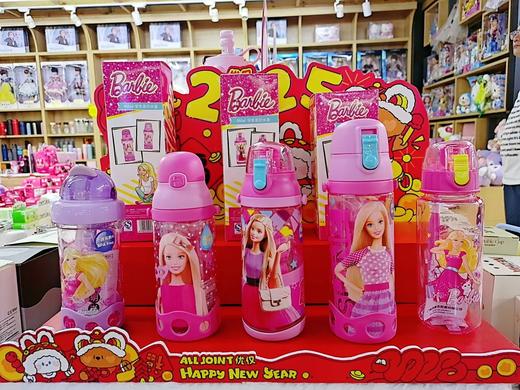 【特价处理】正版芭比儿童水杯400-550ml 商品图4