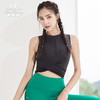 【清仓打包促】慕柏郦瑜伽服短款紧身背心韩国冰丝专业跑步透气吸湿速干上衣1369不可插胸垫 商品缩略图3