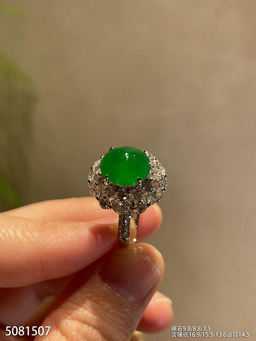 5081507，蛋面戒指。具体价格微信咨询 商品图0