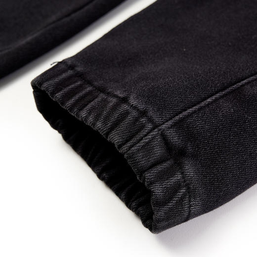 【辛巴娜娜】simbanana【大童】冬季新品男中大童字母印花直筒牛仔长裤 商品图4