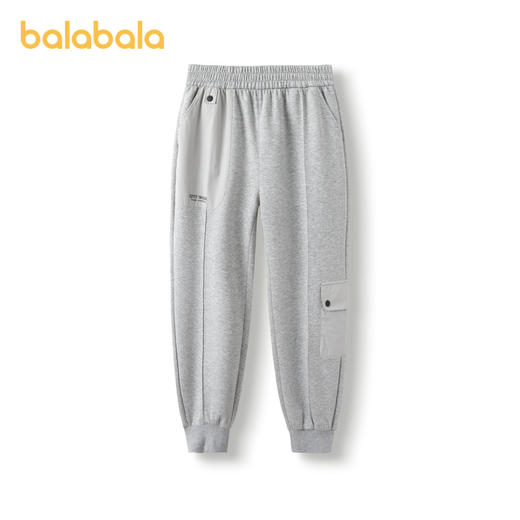 巴拉巴拉男童长裤儿童工装裤秋装束脚裤百搭休闲洋气潮酷印花时尚 商品图4