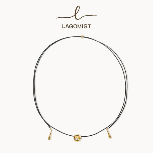 【LAGOMIST】早餐系列 | 金/银砂糖贝果毛衣链 商品图7