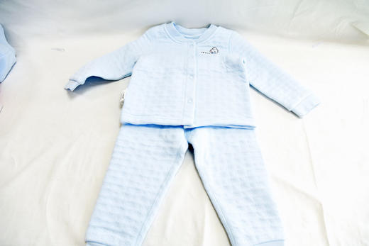 棉果果反季秋冬季男童女童套装多款上衣+裤子有机棉纱空气层套头套装M401302619630、17630、17631、18614 商品图6