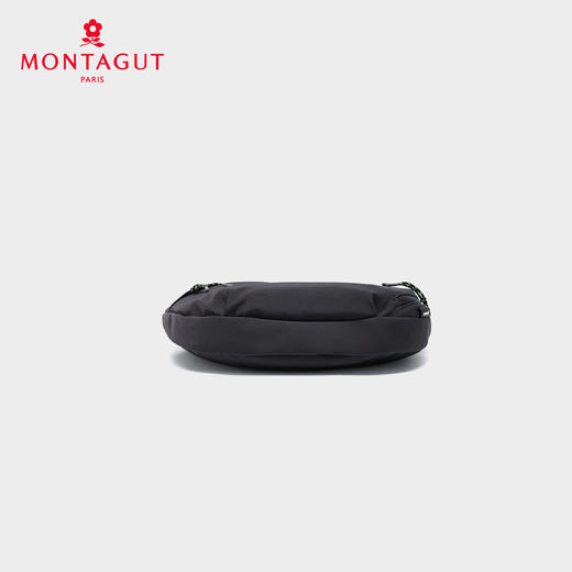 梦特娇中性时尚织物新款弯月包腋下包百搭单肩包运动斜挎包活力饺子包 黑色 商品图4