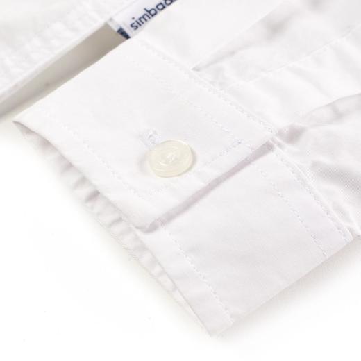 【辛巴娜娜】simbanana【大童】男童春秋款纯色长袖纯棉男孩衬衣 商品图4