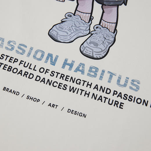 【新品上新】HX 夏季圆领短袖T恤C102520031101/03 商品图10