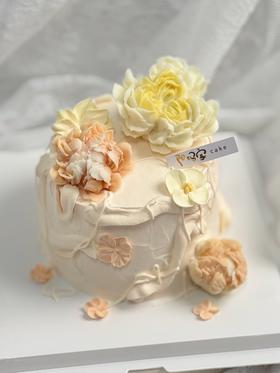 韩式裱花A款 (巧克力花需提前24小时预定)