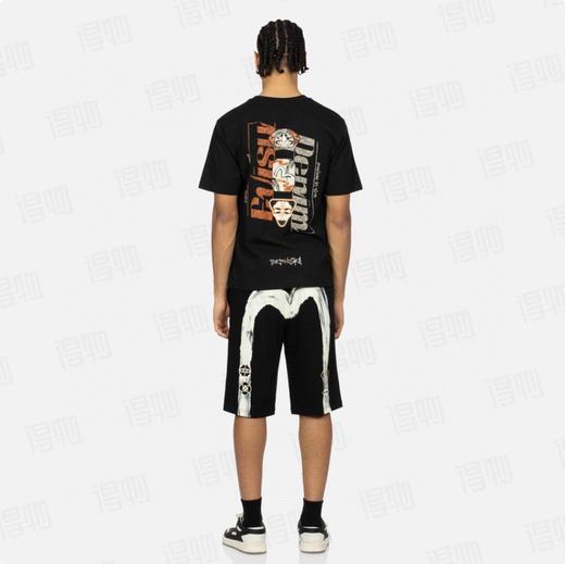 D071114夏季大M印花短卫裤休闲宽松短裤男女同款 商品图1