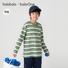 巴拉巴拉balaOne儿童长袖t恤男童女童2025新款秋内搭速干纯棉上衣 商品缩略图1