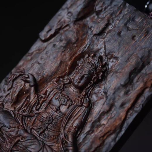 【慈悲智慧】定制款 奇楠沉香 杨柳观音吊坠  在7.13观音成道日祝福  愿您福满三年 男女可带 商品图5