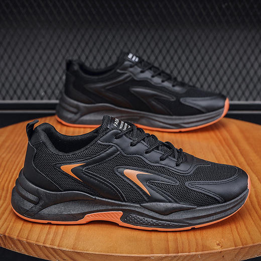 【YW】无忧购男鞋夏季新款透气网鞋子男士运动鞋韩版百搭小白鞋厚度跑步休闲鞋2588（截单后3-5天发货） 商品图4