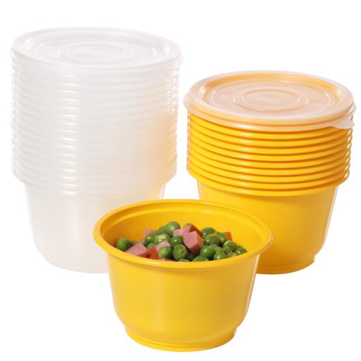 【批发】美丽雅方便餐盒500ML圆型餐盒(10个入) 商品图9