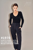 #1970「RIBBED BASICS - DEEP U」 55% SILK 45% CASHMERE 精纺丝羊绒罗纹打底-深圆领 商品缩略图0
