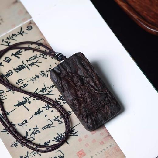 【慈悲智慧】定制款 奇楠沉香 杨柳观音吊坠  在7.13观音成道日祝福  愿您福满三年 男女可带 商品图4