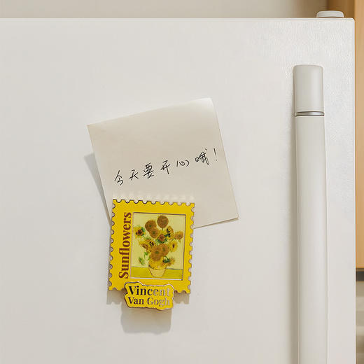 英国国家美术馆大师系列向日葵金属立牌冰箱贴 商品图3