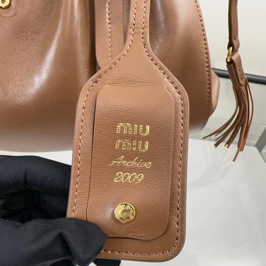 Miu Miu缪缪新款流苏抽绳饺子包(HH) 商品图2