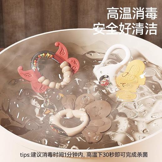 摇铃婴儿手摇铃 牙胶早教玩具 0到3个月一1岁新生幼宝宝6以上12益智可入口玩具 商品图4
