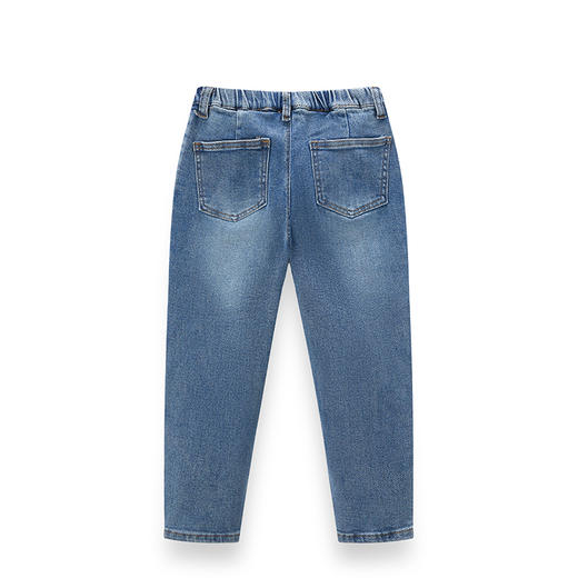 【辛巴娜娜】simbanana【大童】女童牛仔短裤新款洋气外穿百搭小童弹力裤女宝宝裤子 商品图1