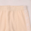 棉果果秋季新品女童奶油色针织提花打底裤M322206225445 商品缩略图3